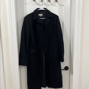 Barneys New York Black Coat